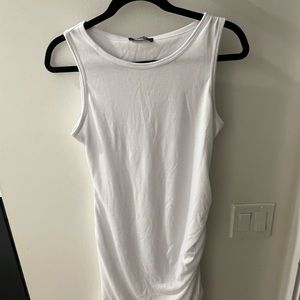 BTFBM ruched mini dress